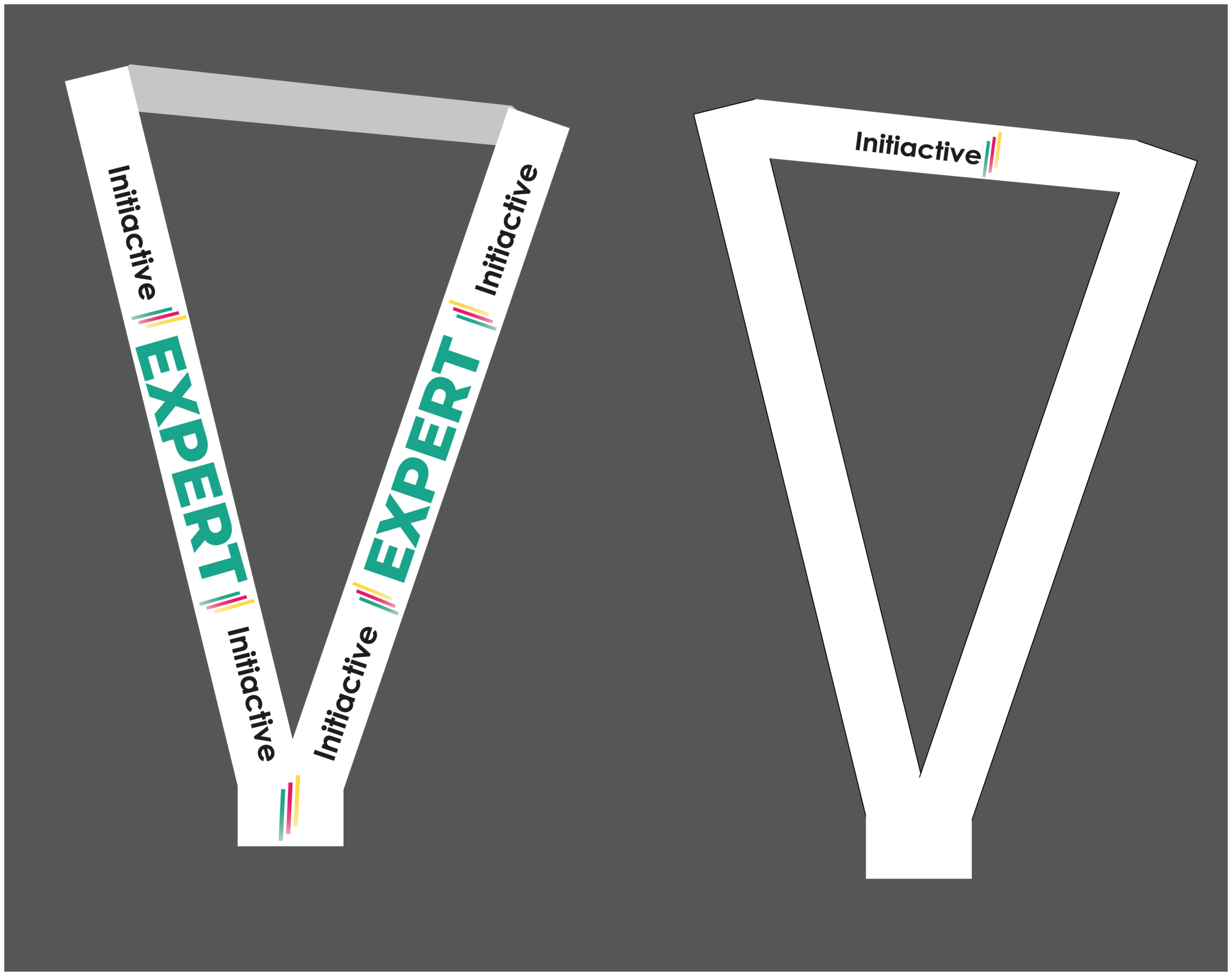 maquette lanyard fond
